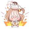 Honey & Bear | @cutestickers4you 16