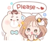 Honey & Bear | @cutestickers4you 20