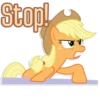 Applejack speaks [Eng] | By @Egor418 22