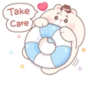 Honey & Bear | @cutestickers4you 23