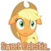 Applejack speaks [Eng] | By @Egor418 28