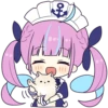 Minato Aqua @jp_stickers 11