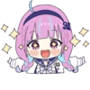 Minato Aqua @jp_stickers 16