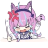 Minato Aqua @jp_stickers 18