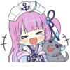 Minato Aqua @jp_stickers 20