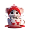 Зимнее звери в крYжках @cats_Crystal 22