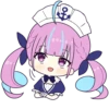Minato Aqua @jp_stickers 22