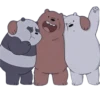 Bare Bears by @peach_artworld 7