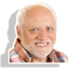 "Hide the pain" Harold with proper alpha 21