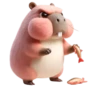 Kapi Capybara @SbornikStickers 5