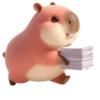 Kapi Capybara @SbornikStickers 11