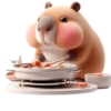 Kapi Capybara @SbornikStickers 17