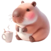 Kapi Capybara @SbornikStickers 18