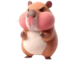Kapi Capybara @SbornikStickers 21