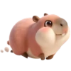 Kapi Capybara @SbornikStickers 27