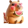 Kapi Capybara @SbornikStickers 29