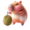Kapi Capybara @SbornikStickers 30