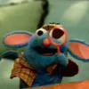 Tutter blue mouse 28