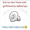 Kisi ne meri hone wali girlfriend ko dekha kya AUR BATAO MEME Pata nahi kaha hai