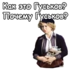 Как это Гуськов? Почему Гуськов?
