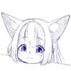 Anime meme cat | Art by @nispart | Pack by 8