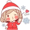 Santa girl & Reindeer ⛄❄🤶🏻 9