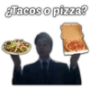 ¿Tacos o pizza?