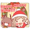 Santa girl & Reindeer ⛄❄🤶🏻 11