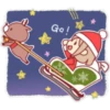 Santa girl & Reindeer ⛄❄🤶🏻 17