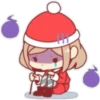 Santa girl & Reindeer ⛄❄🤶🏻 22
