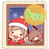 Santa girl & Reindeer ⛄❄🤶🏻 24