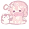 розовый ♡ 24