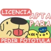 LICENCIA APTA PARA .xx PEDIR FOTOTULA