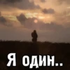 Я один..