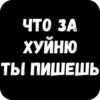 ЧТО ЗА ХУЙНЮ ТЫ ПИШЕШЬ