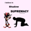 i believe in Shadow SUPREMACY @infinitedixie