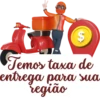 $ Temos taxa de entrega para sua região