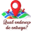 Qual endereço de entrega?