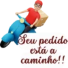 Seu pedido + está a caminho!!
