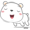 "Cute White Bear" 5