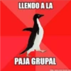 LLENDO A LA
PAJA GRUPAL
