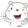 "Cute White Bear" 15
