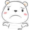 "Cute White Bear" 20