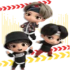 TinyTAN (BTS chibi)byYessy 18