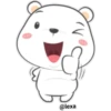 "Cute White Bear" 21