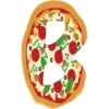 Abecedario(Pizza)֍1🇲🇽Clásica 19