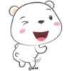 "Cute White Bear" 28