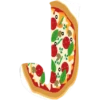 Abecedario(Pizza)֍1🇲🇽Clásica 26