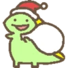 Kawaii dino (Christmas) 9