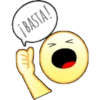¡ BASTA!
V